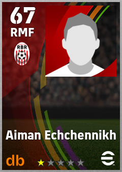 Aiman Echchennikh eFootball player card