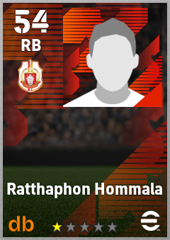 Ratthaphon Hommala — RB, OVR 54, MAX 54