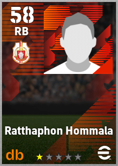 Ratthaphon Hommala — RB, OVR 58, MAX 58