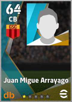 Juan Migue Arrayago eFootball player card