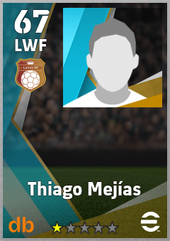 Thiago Mejías eFootball player card