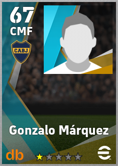 Gonzalo Márquez — CMF, OVR 67, MAX 67