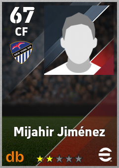 Mijahir Jiménez — CF, OVR 67, MAX 67