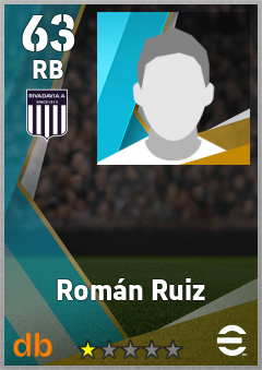 Román Ruiz — RB, OVR 63, MAX 63