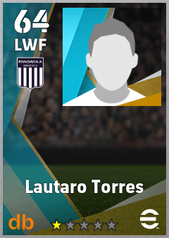 Lautaro Torres — LWF, OVR 64, MAX 64
