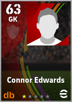 Connor Edwards eFootball player card