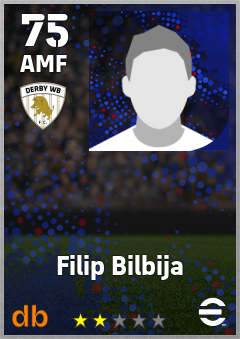 Filip Bilbija — AMF, OVR 75, MAX 75
