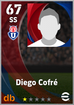 Diego Cofré eFootball player card