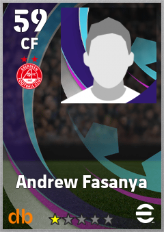 Andrew Fasanya eFootball player card