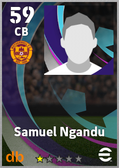 Samuel Ngandu — CB, OVR 59, MAX 59
