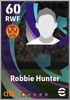 Robbie Hunter eFootball player card