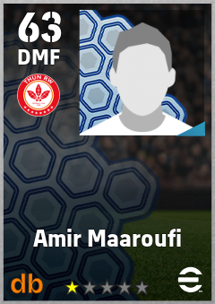 Amir Maaroufi — DMF, OVR 63, MAX 63