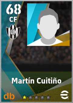 Martín Cuitiño — CF, OVR 68, MAX 68