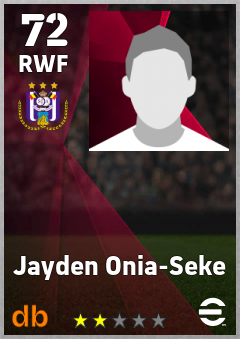 Jayden Onia-Seke eFootball player card
