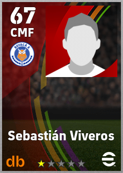 Sebastián Viveros — CMF, OVR 67, MAX 67