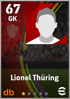 Lionel Thüring eFootball player card