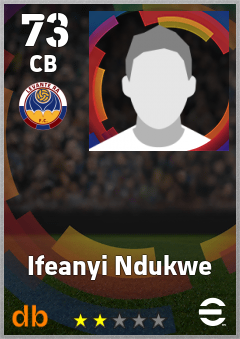 Ifeanyi Ndukwe — CB, OVR 73, MAX 73