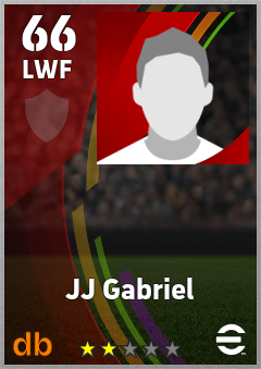 JJ Gabriel — LWF, OVR 66, MAX 66