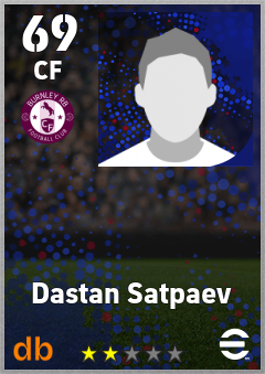 Dastan Satpaev eFootball player card