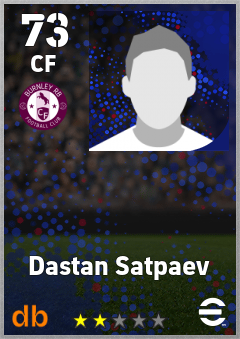 Dastan Satpaev — CF, OVR 73, MAX 73