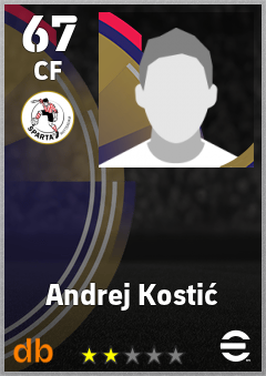Andrej Kostić eFootball player card