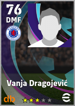Vanja Dragojević eFootball player card