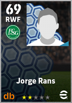 Jorge Rans eFootball player card