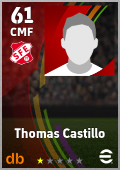Thomas Castillo — CMF, OVR 61, MAX 61