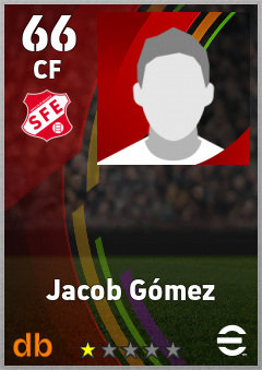 Jacob Gómez — CF, OVR 66, MAX 66