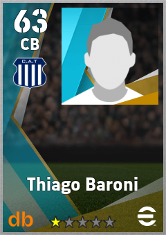 Thiago Baroni eFootball player card