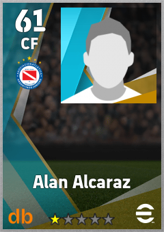 Alan Alcaraz — CF, OVR 61, MAX 61