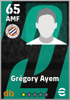 Grégory Ayem eFootball player card