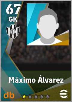 Máximo Álvarez eFootball player card