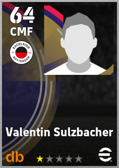 Valentin Sulzbacher — CMF, OVR 64, MAX 64