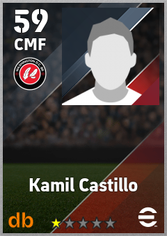 Kamil Castillo — CMF, OVR 59, MAX 59