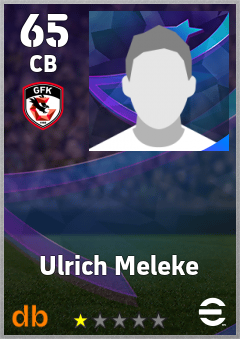 Ulrich Meleke — CB, OVR 65, MAX 65