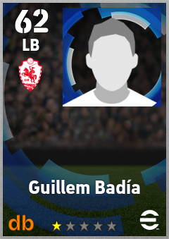 Guillem Badía — LB, OVR 62, MAX 62