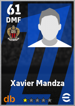 Xavier Mandza eFootball player card