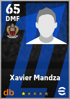 Xavier Mandza eFootball player card
