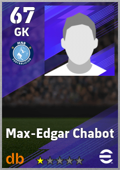 Max-Edgar Chabot eFootball player card