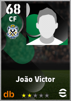João Victor — CF, OVR 68, MAX 68