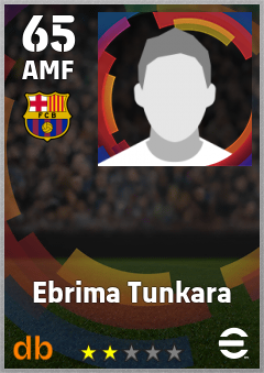 Ebrima Tunkara — AMF, OVR 65, MAX 65