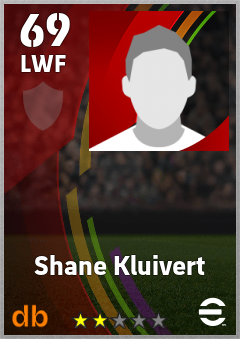 Shane Kluivert eFootball player card