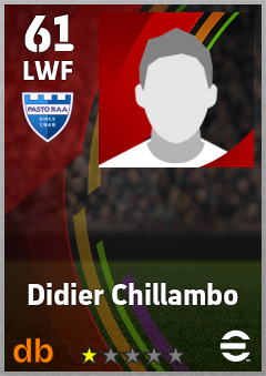 Didier Chillambo eFootball player card