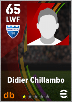 Didier Chillambo eFootball player card