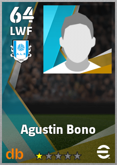 Agustin Bono — LWF, OVR 64, MAX 64