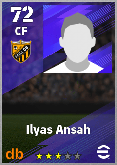Ilyas Ansah eFootball player card