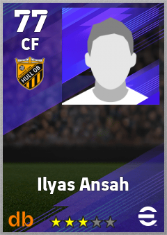 Ilyas Ansah eFootball player card