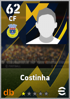 Costinha — CF, OVR 62, MAX 62