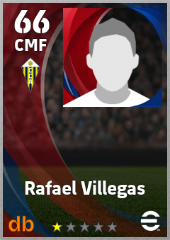 Rafael Villegas — CMF, OVR 66, MAX 66
